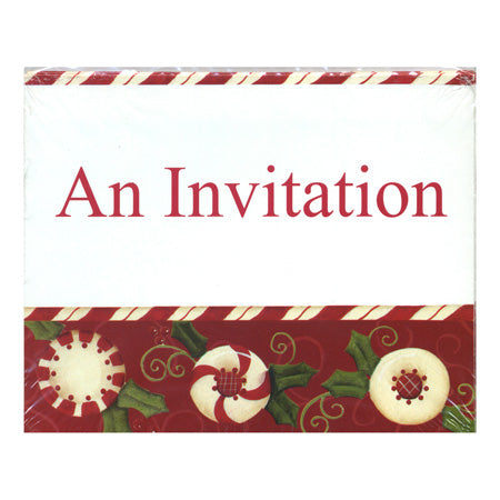 Holiday Candy Invites
