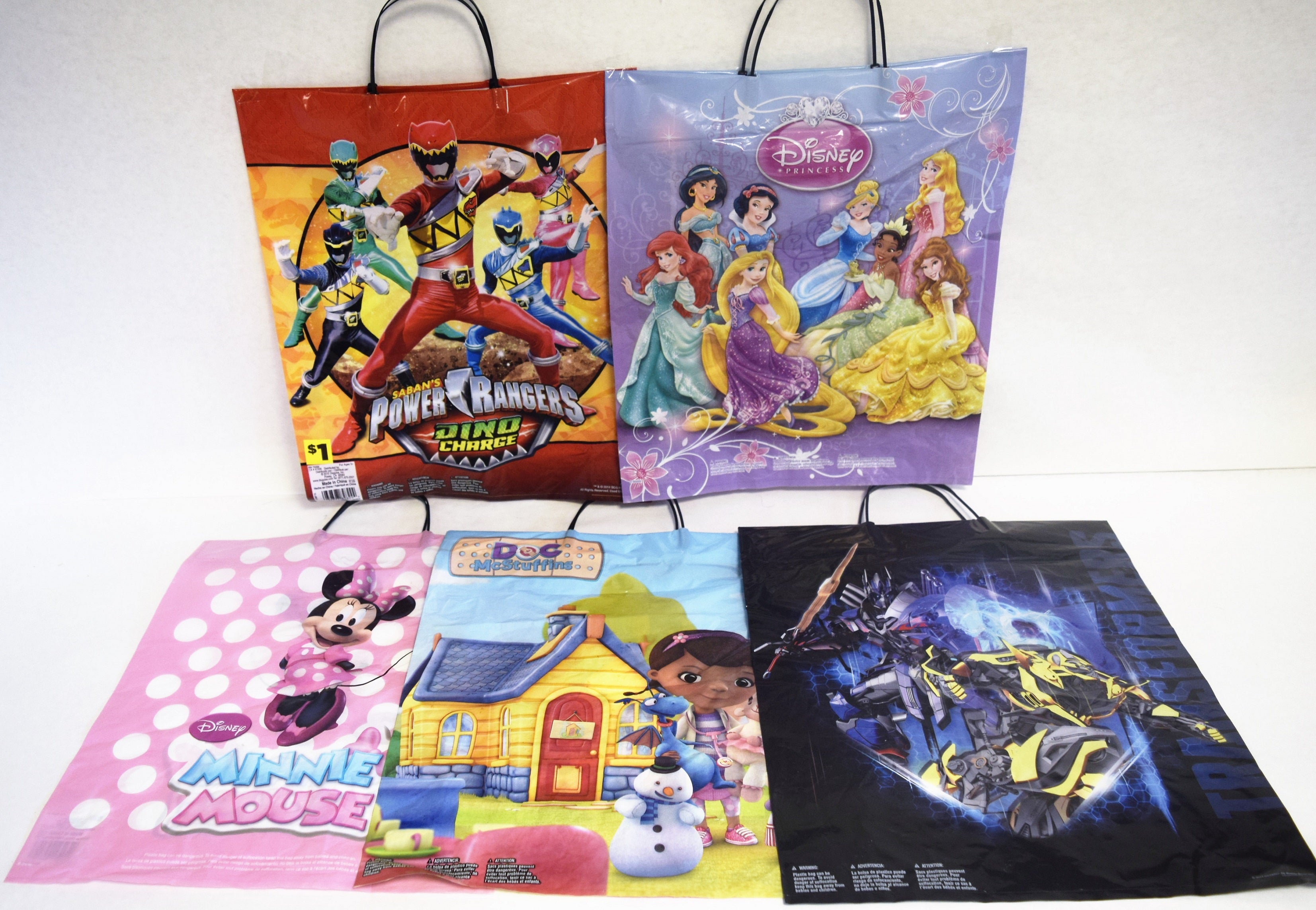 Licensed Plastic Trick-or-Treat Bags