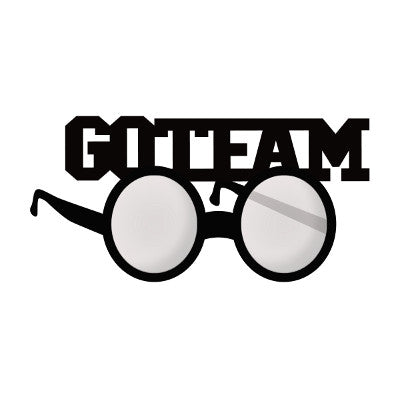 School Spirit "Go Team" Shaped Glasses