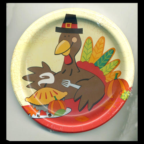 Turkey Pie 6.75" Plates (no labels)