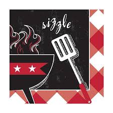 Summer Sizzle Beverage Napkins