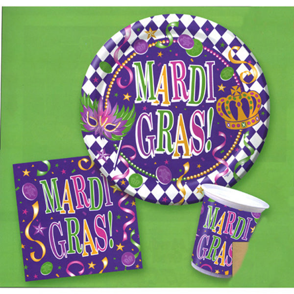 Mardi Gras Luncheon Napkins