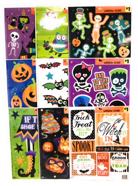 Window Clings - 24pk