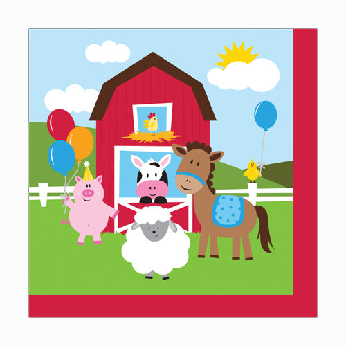 Farmhouse Fun Beverage Napkins-B618