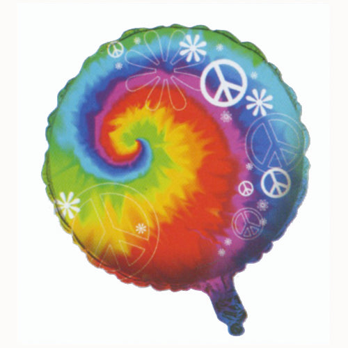 Tie Dye Fun Mylar Balloon