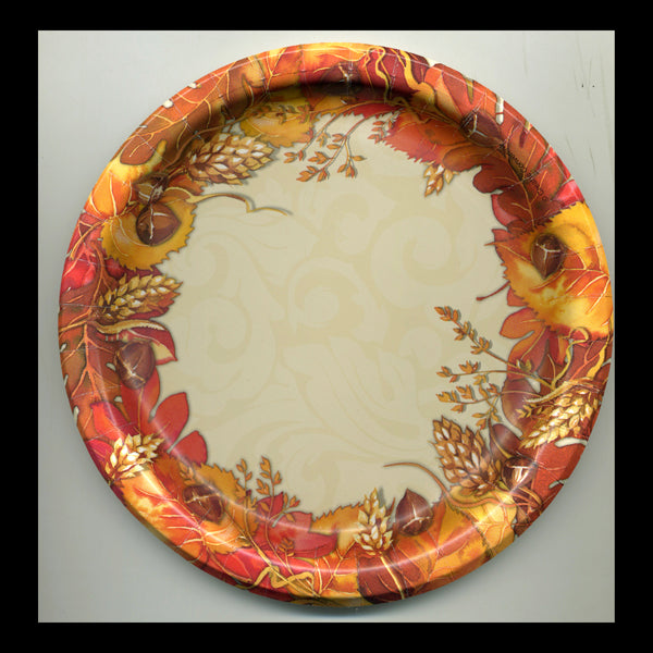 Fall Foliage 6.75" Plates- No Labels