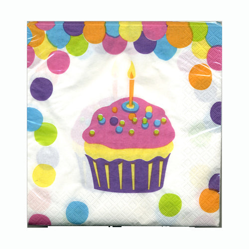 Birthday Treats Luncheon Napkins-B626