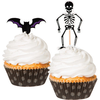Halloween Cupcake Set with Picks