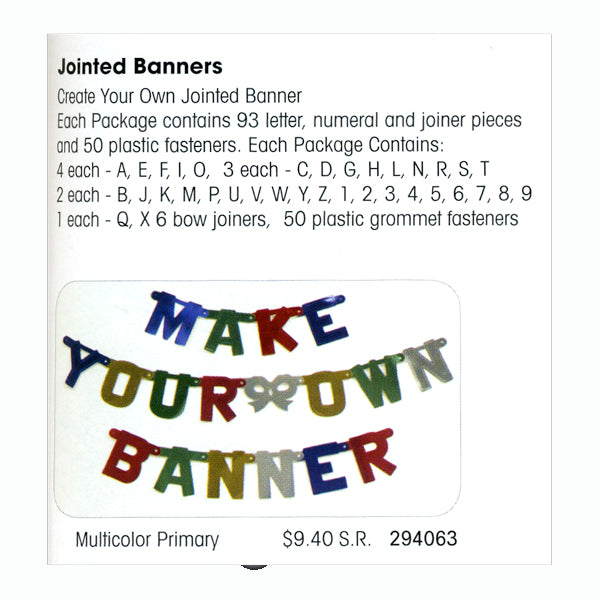 Make Your Own Banner Kit