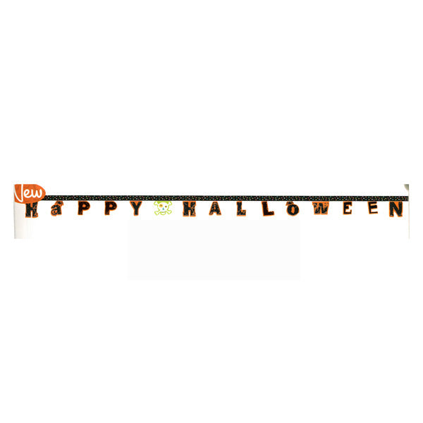 Halloween Craze Jointed Banner