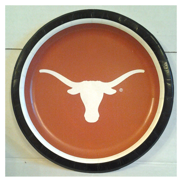 University of Texas Longhorns 8.75" Plates- No labels