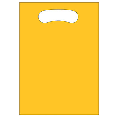 School Bus Yellow Plastic Treat Bags