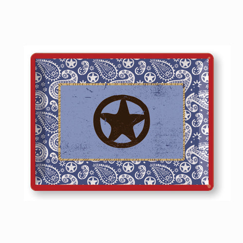 Western Lasso Plastic Tray