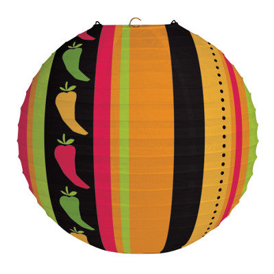 Fiesta Grande 12" Paper Lantern <span style="color:#e32619;">(24 packages per case)</span>