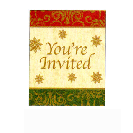 Classic Holiday Invites