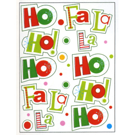 HoHoHo-FaLaLa Value Stickers