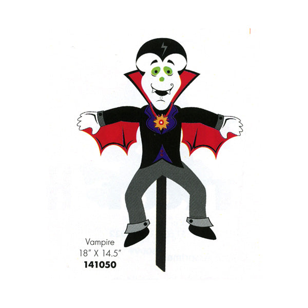 Poseable Vampire Yard Sign