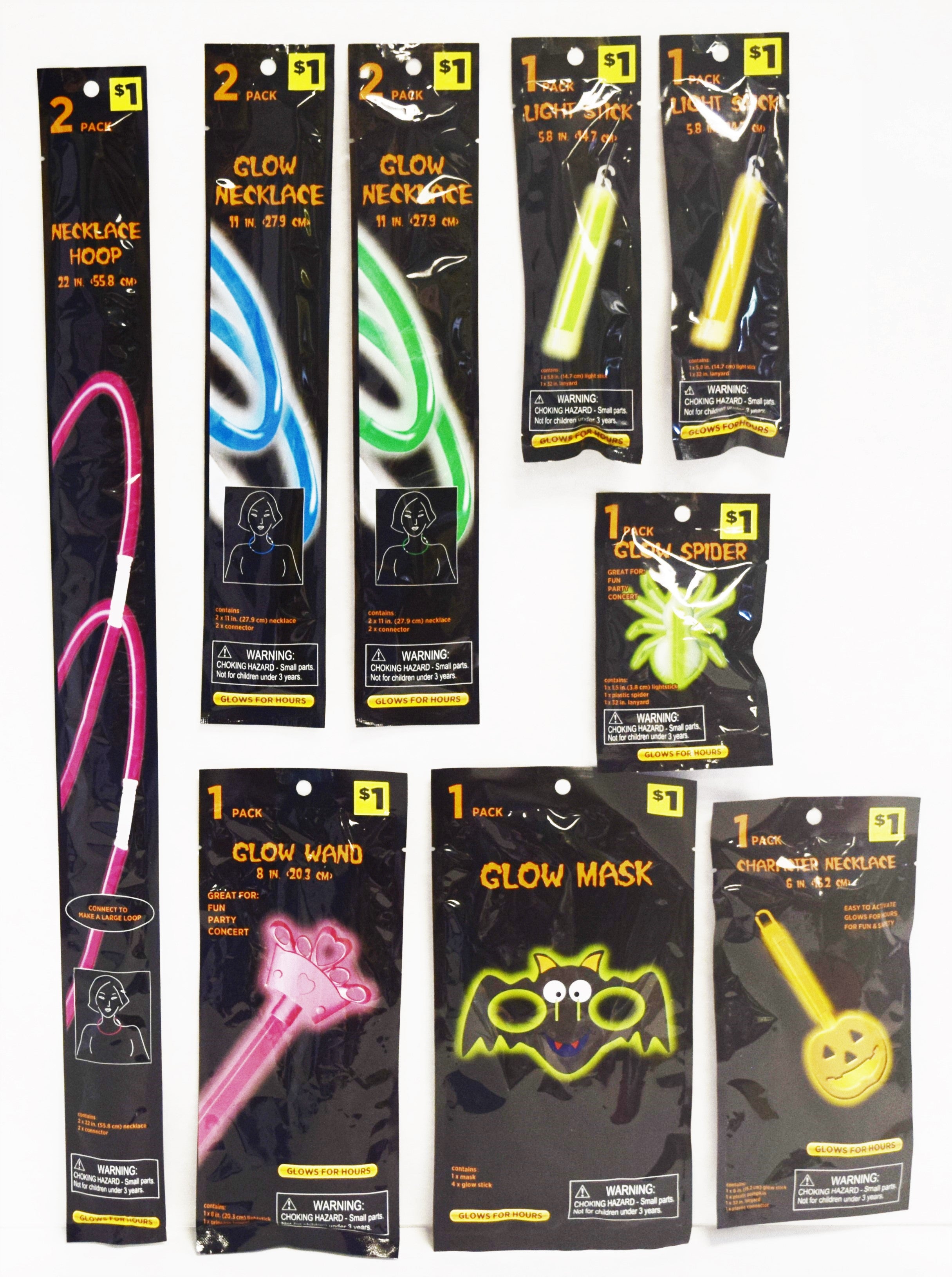 Glow Assortment - 48pc