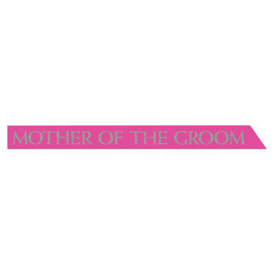 Mother of the Groom Sash