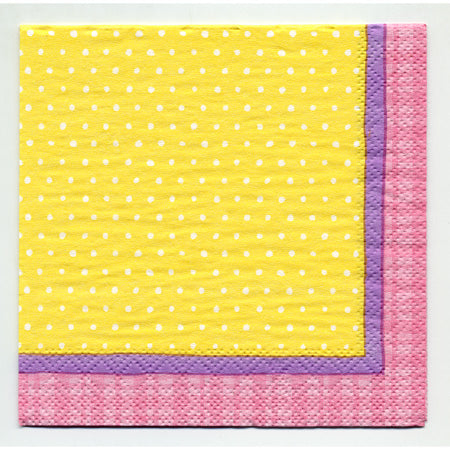 Spring Flowers Beverage Napkin