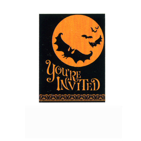 Scary Silhouettes Invites