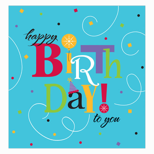 Happy Birthday to You Tablecover