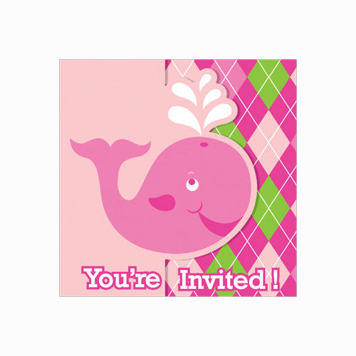 Ocean Preppy Girl Invites