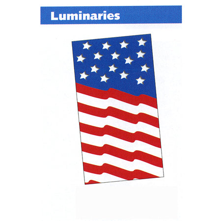 Stars and Stripes Flag Luminaries