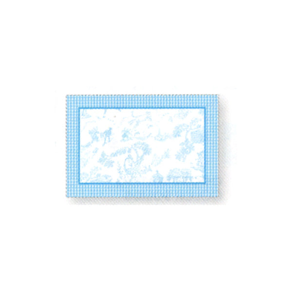 Nursery Toile Boy Nametag