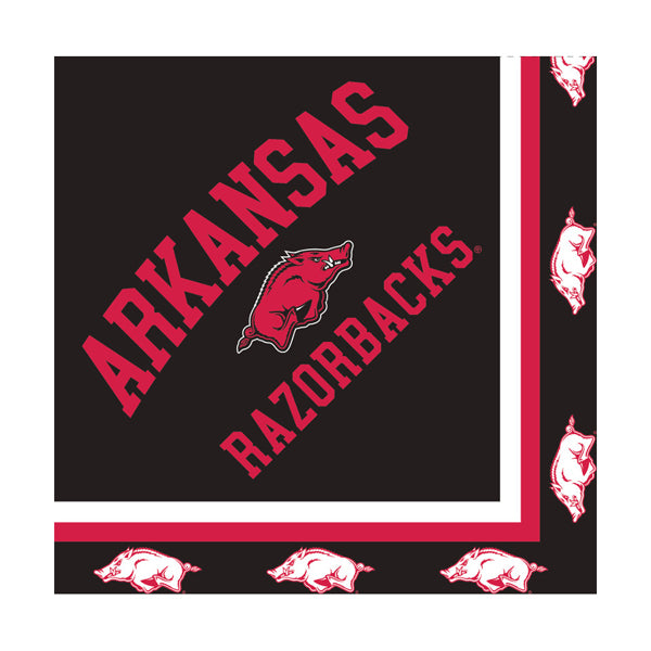 University of Arkansas Luncheon Napkins