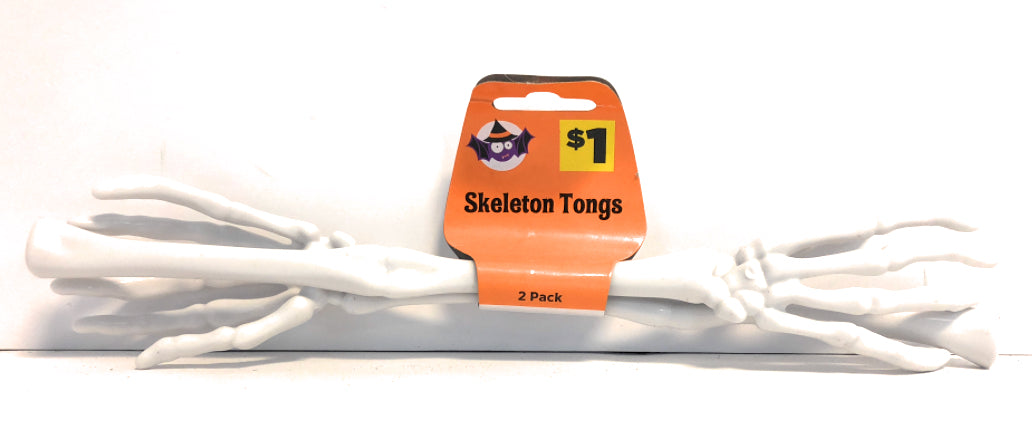 Skeleton Tongs - 24pk