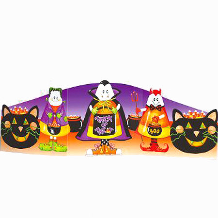 Candy Corn Kids Centerpiece