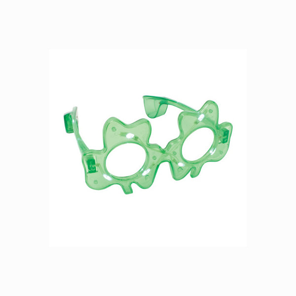 Shamrock Green Flashing Glasses