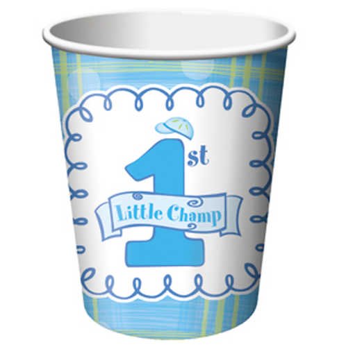 Celebrate 1 Boy Hot-cold Paper Cups
