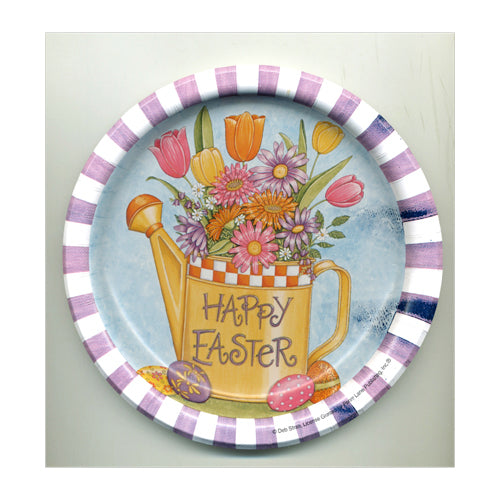 Easter Pail 6.75" Plates - No Labels
