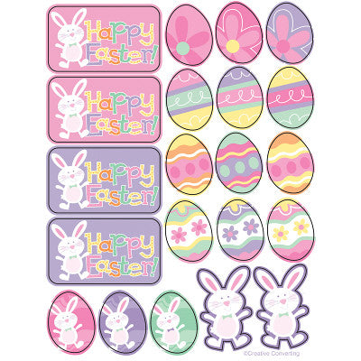 Happy Easter Value Sticker