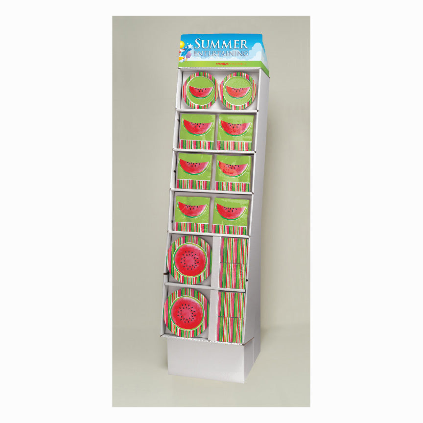 Summer Treats 140PC Floor Display