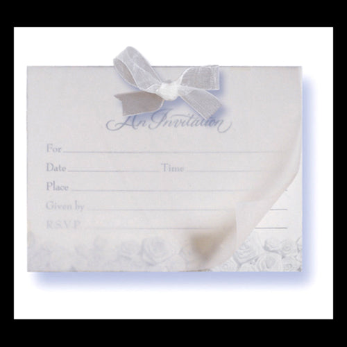 Wedding White Vellum Invites