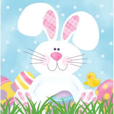 Cottontail Fun Luncheon Napkins