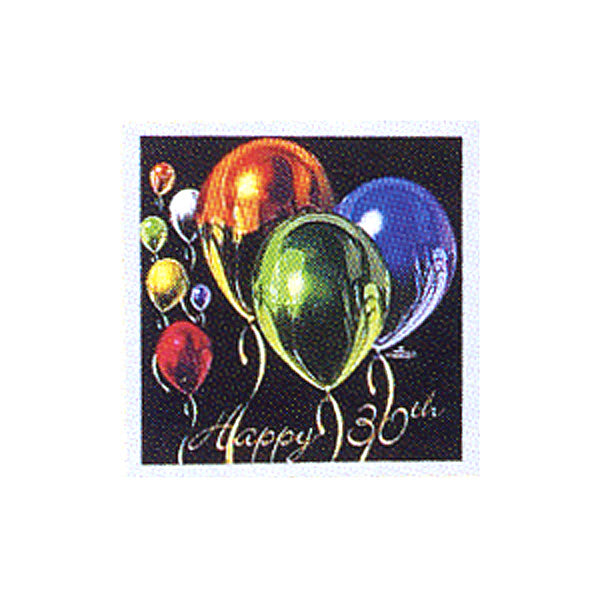 Balloon Celebration 30th Luncheon Napkins