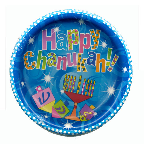 Happy Chanukah! 6.75" Plates-No Labels