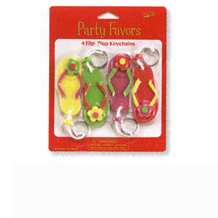 Let's Hula Flip Flop Keychains