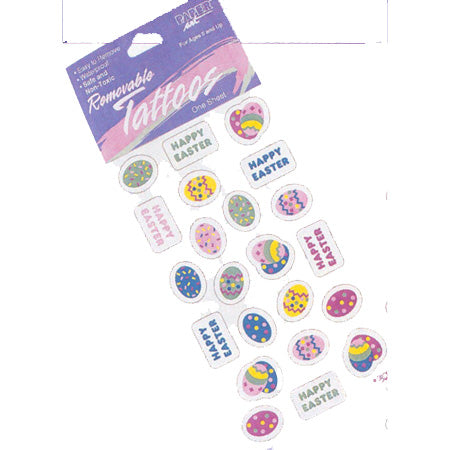 Easter Egg Tattoos <span style="color:#e32619;">(24 packages per case)</span>