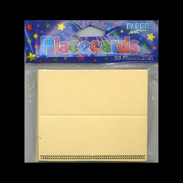 Beige w-Gold Placards Bulk