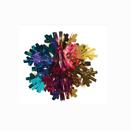 Hanging Foil 16" Snowflake 3D