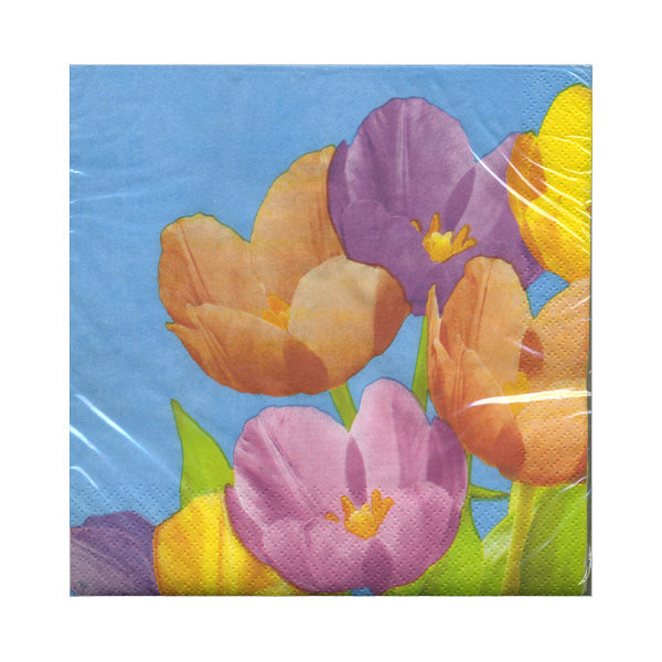Tulip Garden Luncheon Napkins