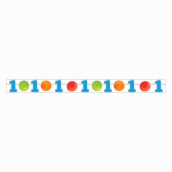Big 1 Dots Boy Garland
