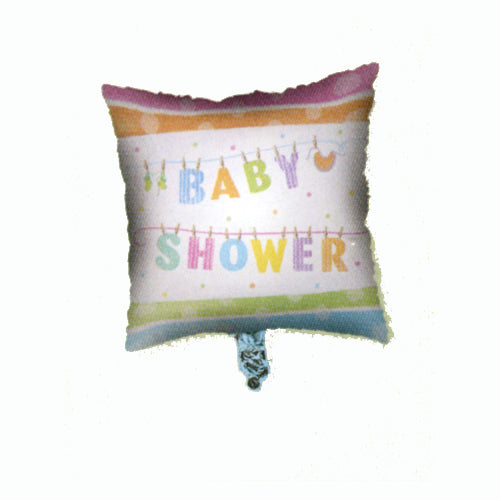 Baby Clothes Square Mylar Balloon