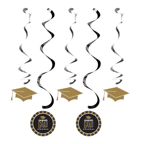 Glitzy Grad Dizzy Danglers