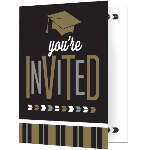 Glitzy Grad Invitations